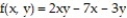 Find all local extreme values of the given function and identify each as a local maximum, local minimum, or saddle point. - 