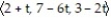 <strong>Find a function r(t) that describes the line or line segment. -The line segment from P(2, 7, 3) to Q(3, 1, 1)</strong> A) r(t) = ; 1 \le t \le 2 B) r(t) = ; 1 \le t \le 2 C) r(t) = ; 0 \le t \le 1 D) r(t) = ; 0 \le t \le 1