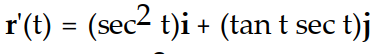<strong>Differentiate the function. -r(t) = (cot t)i + (csc t)j</strong> A) B) C) D)