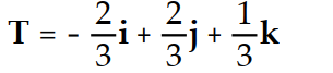 <strong>Find the unit tangent vector of the given curve. -r(t) = ( 6 - 2t)i + (2t - 9)j + ( 9 + t)k</strong> A) B) C) D)