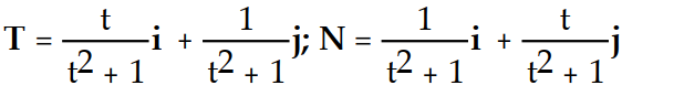 <strong>Find the unit tangent vector T and the principal unit normal vector N. -r(t) = ( - 8)i + (2t - 6)j + 5k</strong> A) B) C) D)