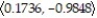 <strong>Solve the problem. -An airplane is flying in the direction 10° east of south at 701 km/hr. Find the component form of the velocity of the airplane, assuming that the positive x-axis represents due east and the positive y-axis represents due north.</strong> A) B) C) D)