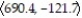 <strong>Solve the problem. -An airplane is flying in the direction 10° east of south at 701 km/hr. Find the component form of the velocity of the airplane, assuming that the positive x-axis represents due east and the positive y-axis represents due north.</strong> A) B) C) D)