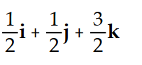 <strong> Solve the problem. -For the triangle with vertices located at A( 3, 3, 5), B( 4, 2, 2), and C(1, 1, 1) , find a vector from vertex C to the midpoint of side AB.</strong> A) B) C) D)