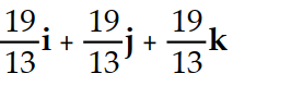 <strong>Find u. -v = i + j + k, u = 12i + 3j + 4k</strong> A) B) C) D)