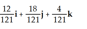 <strong>Find u. -v = k, u = 6i + 9j + 2k</strong> A) B) C) D)2k