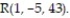 Write the equation for the plane. -The plane through the points P( -1, 8, -58) , Q( 2, -2, 27) and