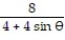 Graph the parabola or ellipse. Include the directrix that corresponds to the focus at the origin. -r =