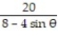Graph the parabola or ellipse. Include the directrix that corresponds to the focus at the origin. -r =       
