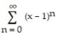 <strong>Find the series' radius of convergence. - </strong> A) \infty , for all x B) 2 C) 1 D) 0