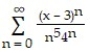<strong>Find the series' radius of convergence. - </strong> A) 8 B) 4 C) 0 D) \infty , for all x