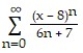 <strong>Find the interval of convergence of the series. - </strong> A) x < 9 B) 7 \le x < 9 C) 2 \le x < 14 D) 7 < x < 9