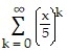<strong>Determine the interval of convergence of the power series. - </strong> A) (-6, 4) B) C) (- \infty , \infty ) D) (-5, 5)