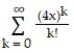 <strong>Determine the interval of convergence of the power series. - </strong> A) B) (-4, 4) C) (- \infty , \infty ) D) x = 0