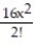 <strong>Find the first four nonzero terms in the Maclaurin series for the function. -f(x) = </strong> A) 1 + 4x + + + . . . B) 1 + 4x + + + . . . C) x + 4x + + + . . . D) 4x + 64 + 1024 + 16,384 + . . .