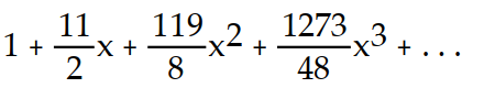 <strong>Find the first four nonzero terms in the Maclaurin series for the function. -f(x) = </strong> A) B) C) D)
