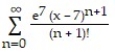 <strong>Find the Taylor series generated by f at x = a. -f(x) = , a = 7</strong> A) B) C) D)