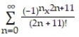 <strong>Use power series operations to find the Taylor series at x = 0 for the given function. -f(x) = sin x</strong> A) B) C) D)