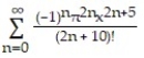 <strong>Use power series operations to find the Taylor series at x = 0 for the given function. -f(x) = cos \pi x</strong> A) B) C) D)