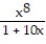 <strong>Use power series operations to find the Taylor series at x = 0 for the given function. -f(x) = </strong> A) B) C) D)