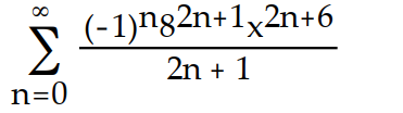 <strong>Use power series operations to find the Taylor series at x = 0 for the given function. -f(x) = ( 8x)</strong> A) B) C) D)