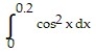 Solve the problem. -Use a Taylor series to estimate the integral's value to within an error of magnitude less than .