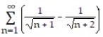 Determine if the series converges or diverges. If the series converges, find its sum. -