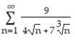 Use the Comparison Test to determine if the series converges or diverges. -