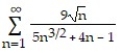 Use the limit comparison test to determine if the series converges or diverges. - 