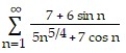 Use the limit comparison test to determine if the series converges or diverges. - 