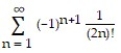 Find the infinite sum accurate to three decimal places. - 
