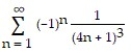 Find the infinite sum accurate to three decimal places. - 