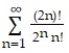 Use the ratio test to determine if the series converges or diverges. -