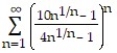 Use the root test to determine if the series converges or diverges. - 