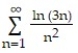 Determine convergence or divergence of the series. - 