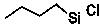 <strong>What is the product of the reaction of silicon-copper alloy with chlorobutane?</strong> A) B) C) D) E) Cu metal