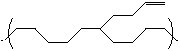 <strong>What could a side group such as the one shown below be used for on a polymer? </strong> A) used to make an elastomer B) used to cross-link polymer chains C) used to terminate D) used in high density polymers E) used to make a brittle polymer