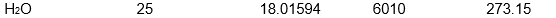 <strong>Which of the following samples of substances has the smallest entropy change for fusion at its melting point, T<sub>f</sub>? </strong> A) B) C) D) E)