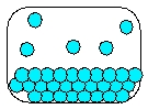 <strong>Which is the most realistic picture for a container of Ar(l)?</strong> A) B) C) D) E)