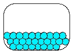 <strong>Which is the most realistic picture for a container of Ar(l)?</strong> A) B) C) D) E)