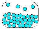 <strong>Which is the most realistic picture for a container of Ar(l)?</strong> A) B) C) D) E)
