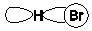 <strong>Which of the following is the most important component of formation of a H-Br bond?</strong> A) B) C) D) E)