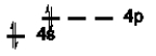 <strong>Which of the following is NOT an excited state of Si?</strong> A) B) C) D) E)