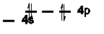 <strong>Which of the following is NOT an excited state of Si?</strong> A) B) C) D) E)