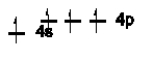 <strong>Which of the following is NOT an excited state of Si?</strong> A) B) C) D) E)