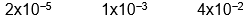 <strong>Which of the following initial concentrations of reactants and products will cause the reaction to proceed to the right in order to establish equilibrium? 2 NO<sub>2</sub>(g) 2 NO(g) + O<sub>2</sub>(g) K<sub>c</sub>=3.4*10 <sup>-</sup>F <sup>7</sup> (at 200 C) </strong> A) B) C) D) E) none of these