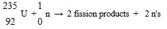 Consider the fission reaction: (a) Estimate the energy released in the reaction. (b) If 3 neutrons had been released instead of 2, what energy would have been released?