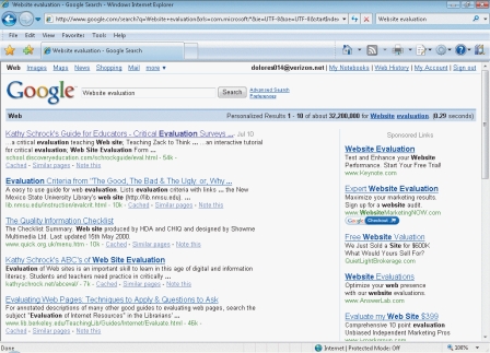 <strong>Please use the figure below to answer the following two questions. FIGURE 15-1    -Figure 15-1 shows a Google search with Sponsored Links. How do companies get their entries listed in the sponsored site area?</strong> A) They pay for placement B) They write good content on their site C) either a. or b. D) neither a. nor b. <div style=padding-top: 35px> 
