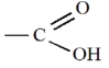 <strong>The chemical arrangement in the figure below is on the end of a long molecule of a(n) </strong> A) steroid. B) fatty acid. C) carbohydrate. D) unsaturated fat.