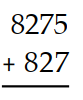 <strong>Add. - </strong> A) 9002 B) 16,545 C) 9092 D) 9102